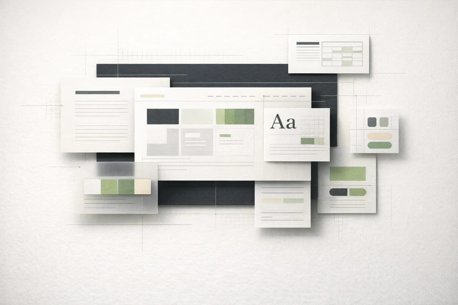 Baumbach Solutions brand direction board